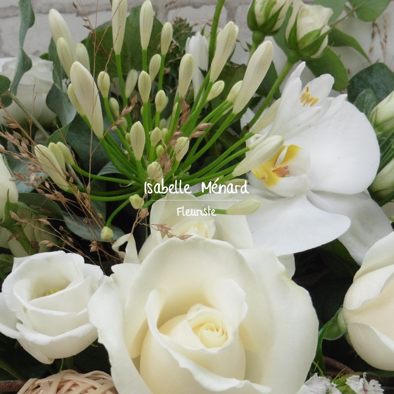 bouquet blanc pur